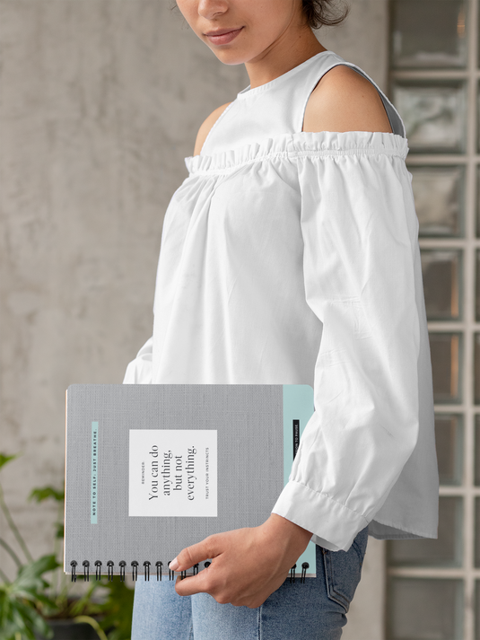 Notebooks to take with you.