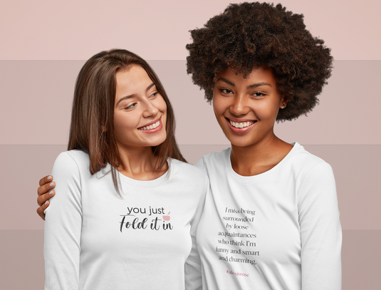 Get cozy in your new favorite t-shirts.