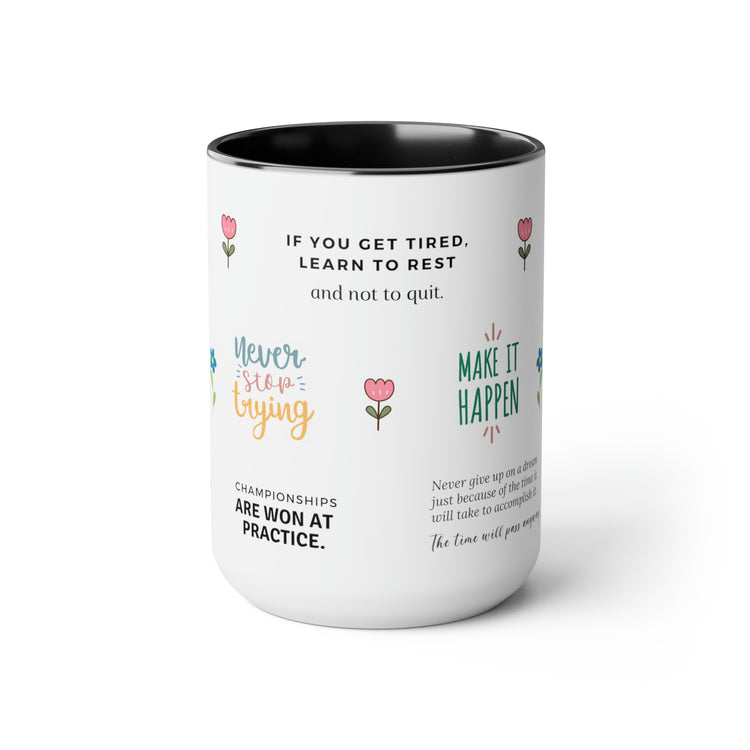Playful Stickers, Mug 15oz (available in 3 colors)