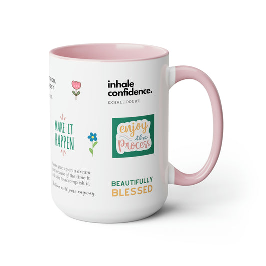 Playful Stickers, Mug 15oz (available in 3 colors)