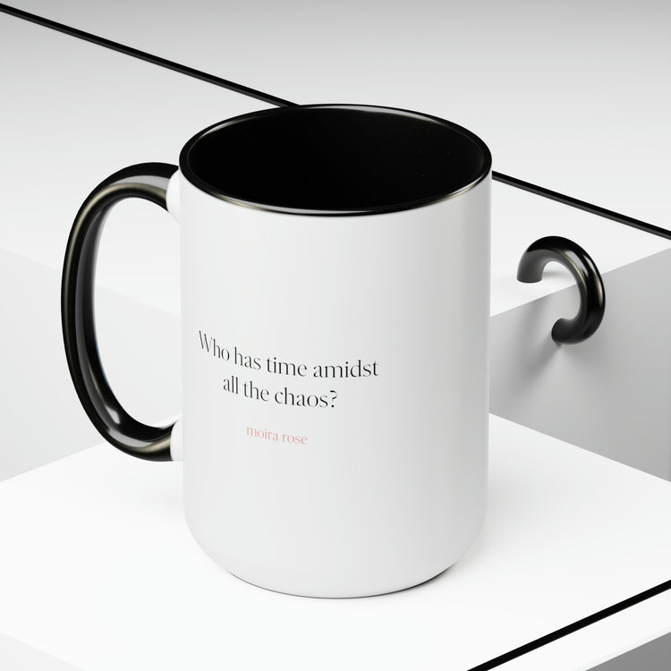 Moira Rose Quote No. 4 with accent (4 color options), Mug 15 oz.