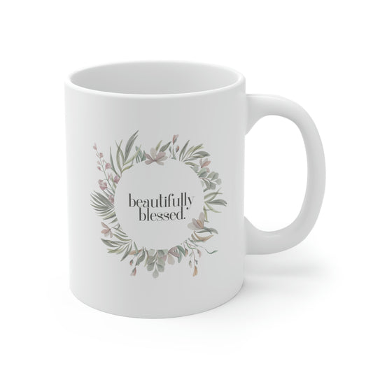 Beautifully Blessed, Mug 11oz