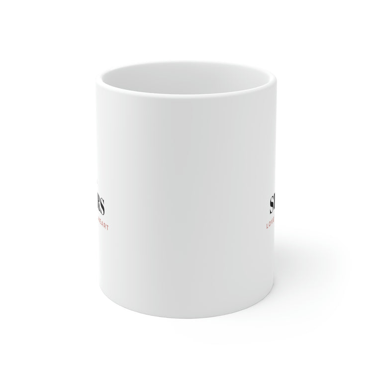 Sisters Love From the Heart, No. 1, Mug 11oz