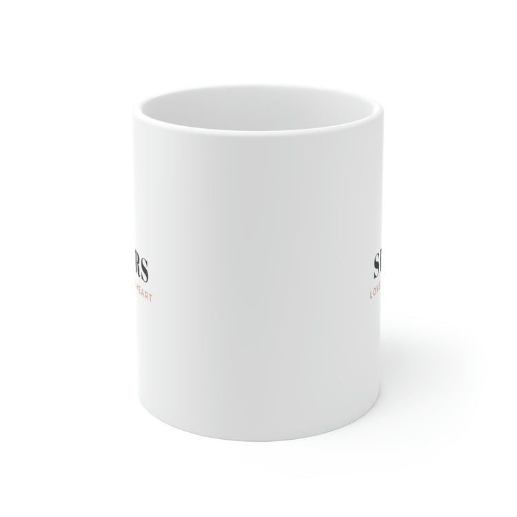 Sisters Love From the Heart, No. 2, Mug 11oz