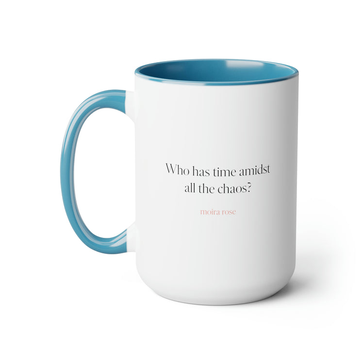 Moira Rose Quote No. 4 with accent (4 color options), Mug 15 oz.