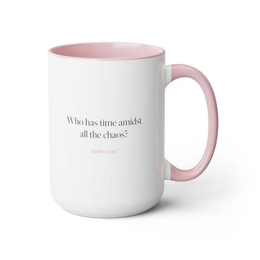 Moira Rose Quote No. 4 with accent (4 color options), Mug 15 oz.