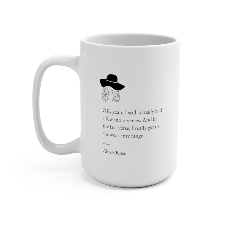 Alexis Rose Quote No. 1, Mug 15 oz.