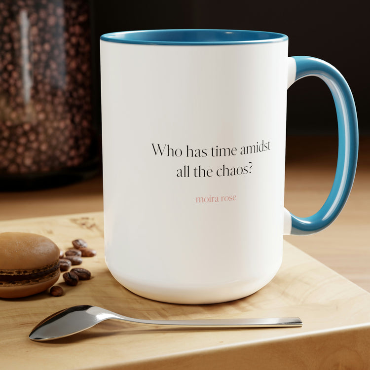 Moira Rose Quote No. 4 with accent (4 color options), Mug 15 oz.