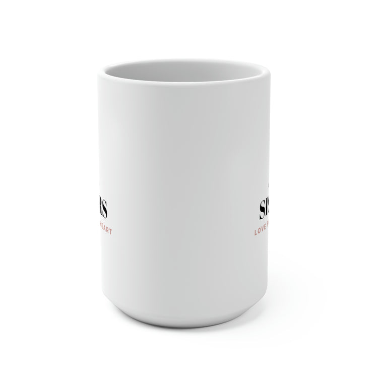 Sisters Love From the Heart No. 1, Mug 15 oz.
