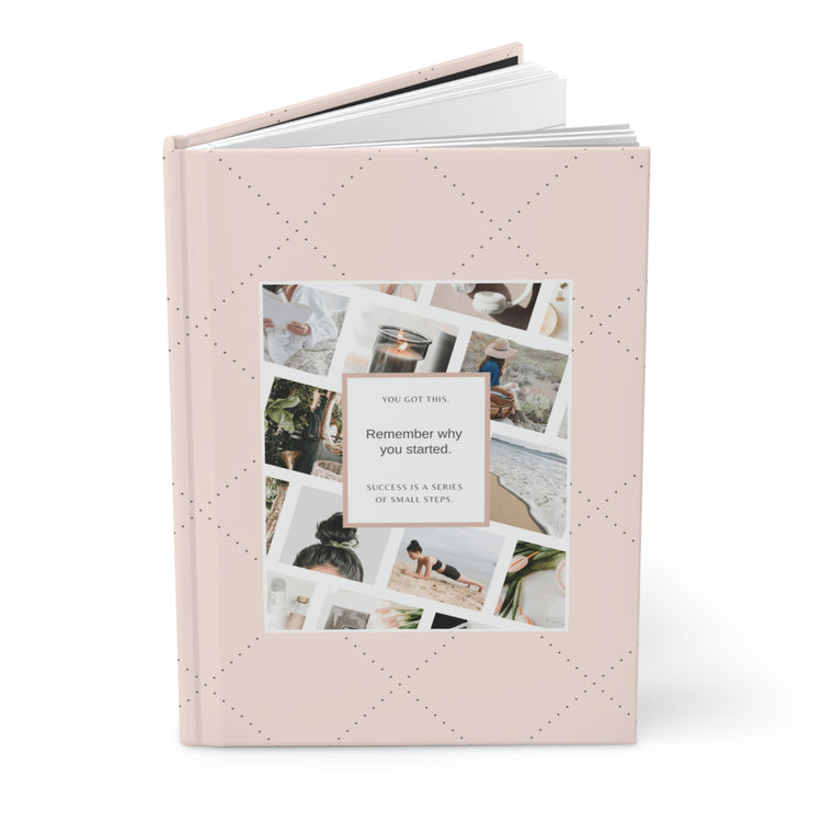 Remember Why you Started, Hardcover Journal