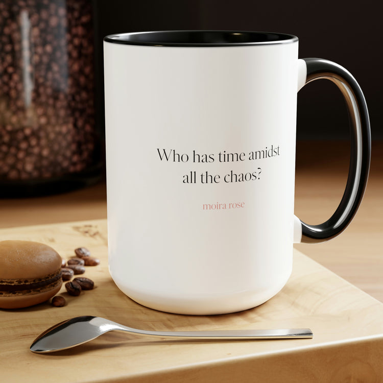 Moira Rose Quote No. 4 with accent (4 color options), Mug 15 oz.
