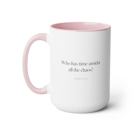 Moira Rose Quote No. 4 with accent (4 color options), Mug 15 oz.
