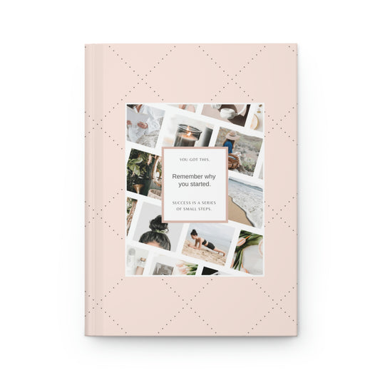 Remember Why you Started, Hardcover Journal